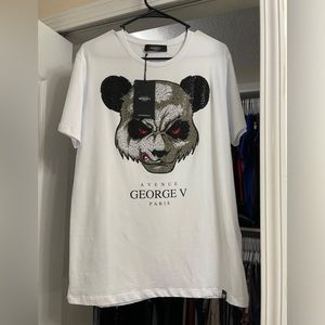 Avenue George V Panda T-Shirt and Short Set - NWT